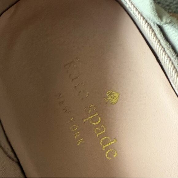 Kate Spade Tan Suede Slip-On Sneakers Shoes Women’s 8.5 - Picture 8 of 9
